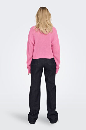 Only Kadın Düşük Omuzlu Crop Kazak - 15284453