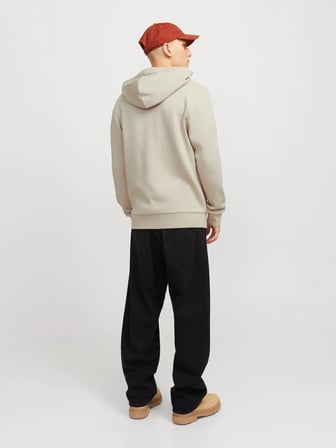 Jack & Jones Erkek JJECORP Logolu Bej Hırka -12265177 