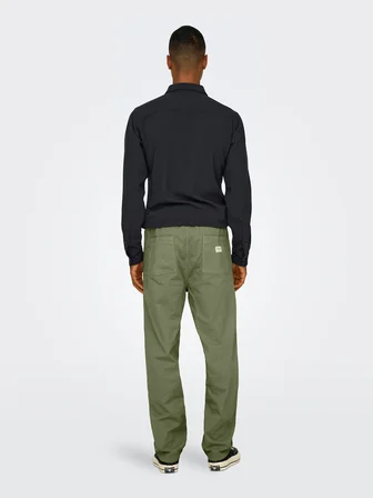 ONSSINUS WORKWEAR LOOSE 0022 PANT Erkek Yeşil Eşofman Altı - 22029915