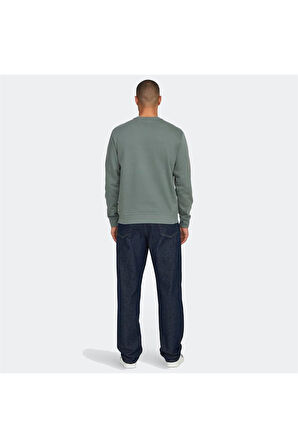 22030384 Only&Sons Onsdan Unbrushed Reg Crew Neck Sweat Vd Erkek Sweat Antique White