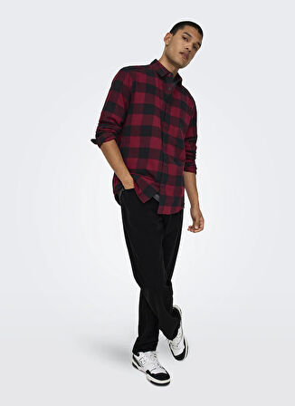 Only & Sons Normal Bel Rahat Siyah Erkek Denim Pantolon ONSEDGE STRAIGHT BOX TAI DNM CBO