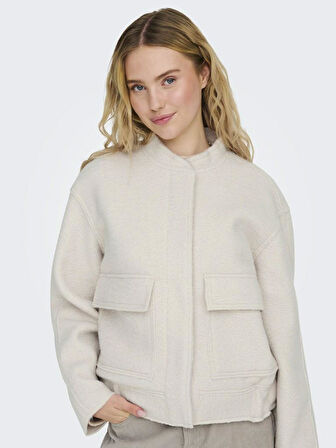 Only Sanne Boucle Bomber Kadın Ceket 15335196