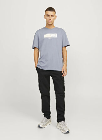 Jack & Jones Normal Bel Normal Paça Siyah Erkek Pantolon JPSTMARCO JJSANTIAGO CARGO MG