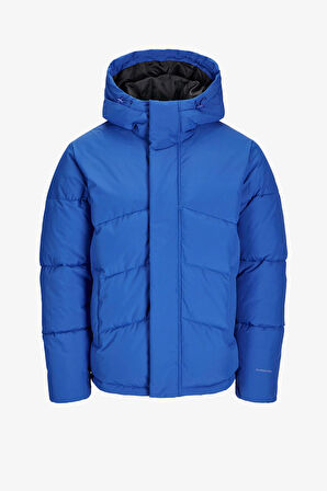 Jack & Jones Jjworld Puffer Jacket Erkek Mavi Mont 12259850-NauticalBlue