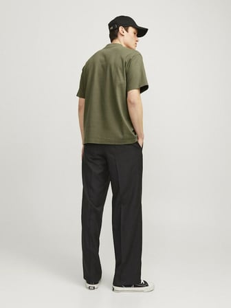 Jack Jones Blachad Brandıng Erkek Tişört 12259357
