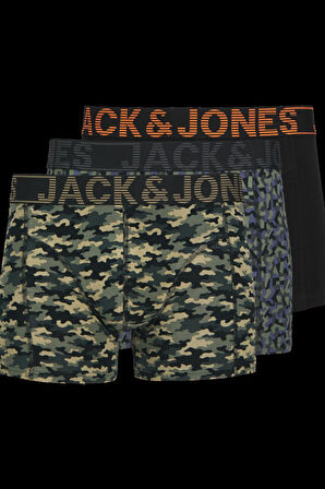 JACDANNY TRUNKS 3 PACK SN SİYAH 12263733