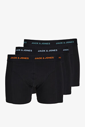 Jack & Jones Jacmarvın Erkek Siyah Boxer 12263876-Black