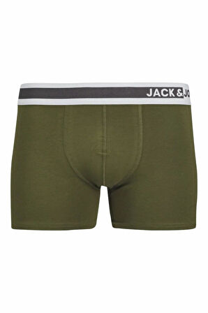 Jack Jones Jımmy Solıd 10 Lu Paket Erkek Baxer 12264001