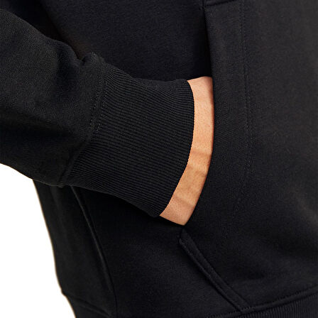 Jack & Jones 12261670 Jcooutdoor Logo Sweat Hood Sn Siyah