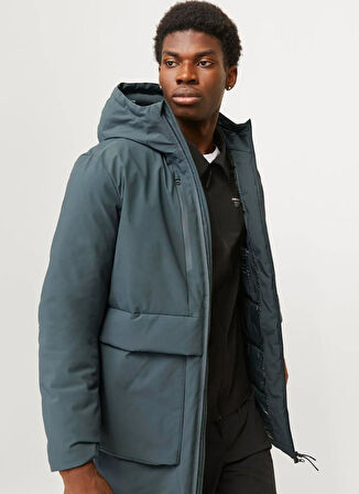Jack & Jones Gri Erkek Mont JCOCHARLIE PARKA JACKET BF