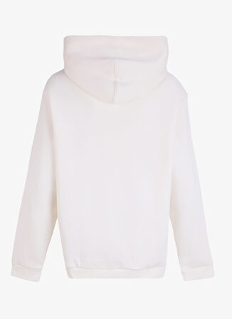 Jack & Jones Kapüşon Yaka Beyaz Erkek Sweatshırt 12262228_JCOPUFF SWEAT HOOD