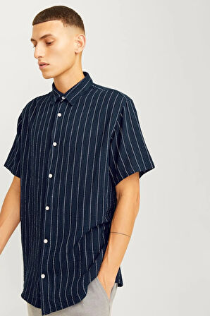 Jack & Jones Erkek Lacivert Gömlek (Model Kodu: 12262660 )