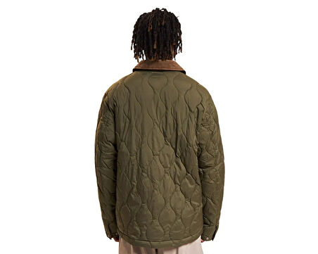 Jack Jones Jprblucalep Quilted Erkek Günlük Mont 12262454-OLIVE-NIGHT Haki