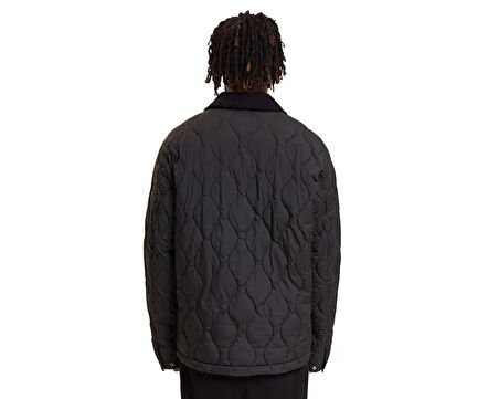 Jack Jones Jprblucalep Quilted Erkek Günlük Mont 12262454-BLACK Siyah