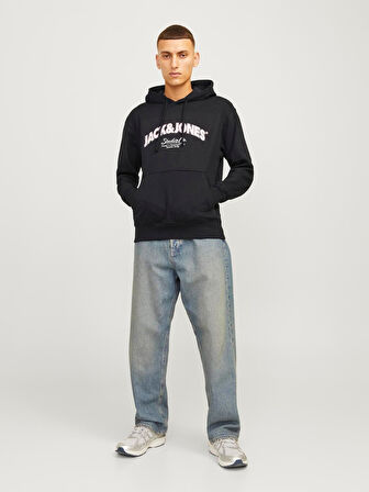 JORBRONX ARCH BIG SWEAT HOOD LN Black