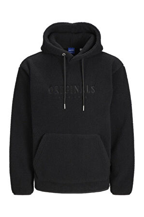 Jack & Jones 12263011 Jorfrederıksberg Teddy Sweat Hood Sn Erkek Hoodie Sweatshirt