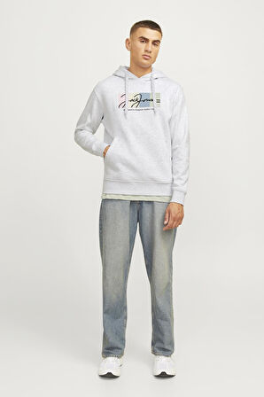 JORPORTLAND BLOCK SWEAT HOOD LN BEYAZ12262421