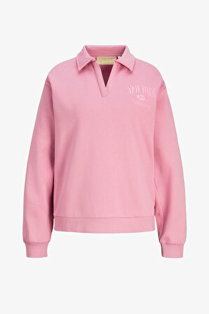 JJXX Jxpallas Kadın Pembe Sweatshirt 12262669-MoonliteMauve