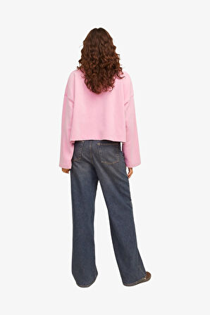 JJXX Jxelizabeth Loose Kadın Pembe Sweatshirt 12263614-Moonlite Mauve