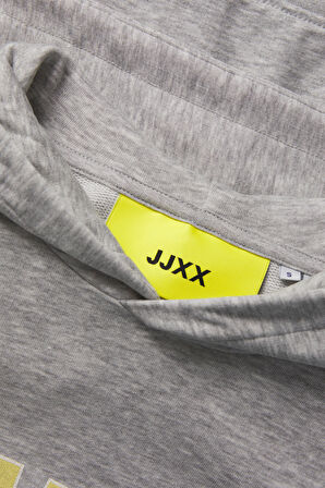 JJXX Jxamelia Kadın Gri Sweatshirt 12264237-LightGreyMelange