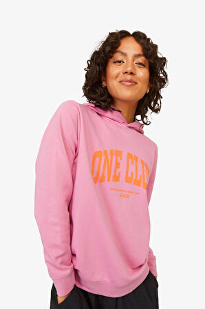 JJXX Jxamelia Kadın Pembe Sweatshirt 12264237-MoonliteMauve