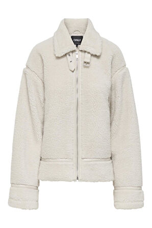 ONLMICHELLE TEDDY JACKET OTW KREM15326006 
