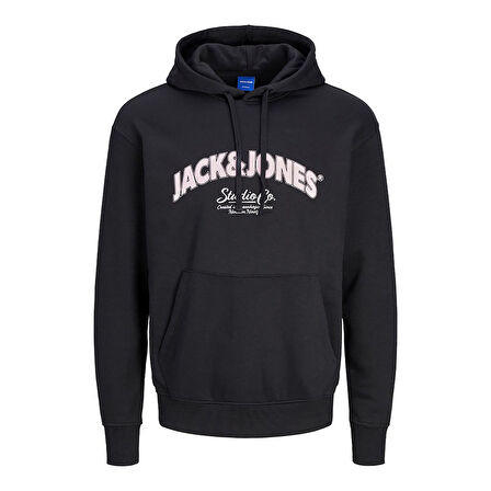 Jack & Jones Erkek Kapşonlu Sweatshirt 12267584