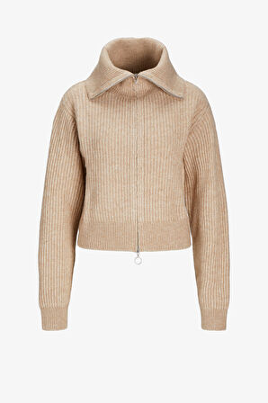 JJXX Jxgılly Dıverse Kadın Bej Fermuarlı Hırka12255361-Peyote