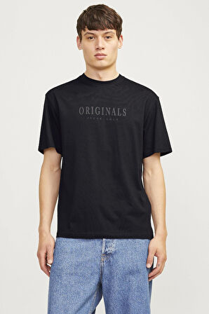JORFREDERIKSBERG TEE SS CREW NECK NOOS SİYAH