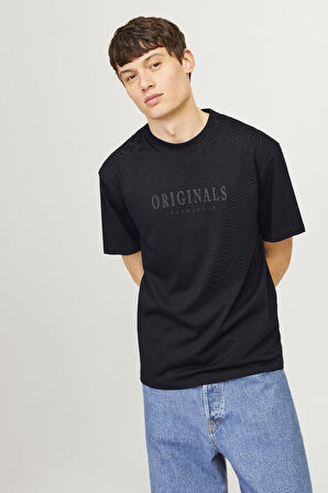 JORFREDERIKSBERG TEE SS CREW NECK NOOS SİYAH