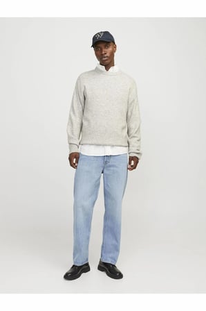 Jack Jones Eddıe Loose Fit Erkek Jean Pantolon 12261691