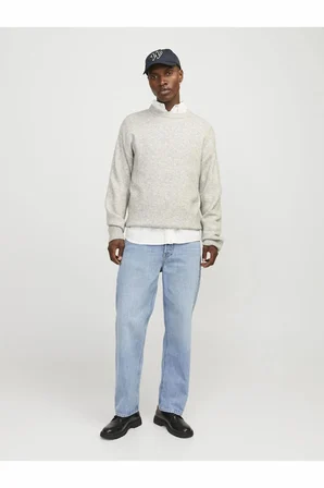 Jack Jones Eddıe Loose Fit Erkek Jean Pantolon 12261691