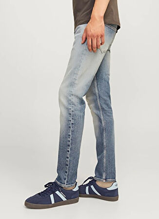 Jack & Jones Düşük Bel Slim Fit Erkek Denim Pantolon 12261701_JJIGLENN JJCOOPER CJ 091 N