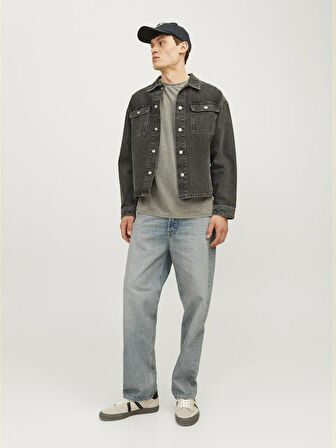 Jack Jones Eddıe Jj Cooper Loose Fit Erkek Jean Pantolon 12262929