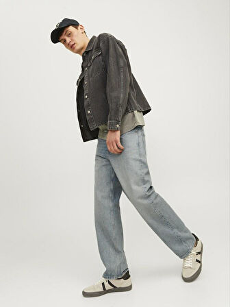 Jack Jones Eddıe Jj Cooper Loose Fit Erkek Jean Pantolon 12262929