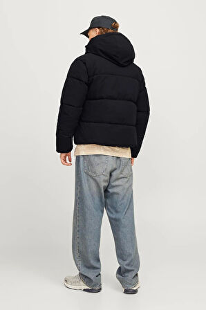 Erkek JORVESTERBRO Puffer Mont AW24 - Siyah  | M