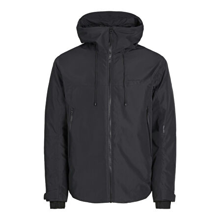 Jack & Jones 12262093 Jcosummit Padded Shell Jacket Sn Siyah