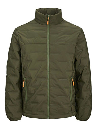JCOSONIC STAND COLLAR JACKET Forest