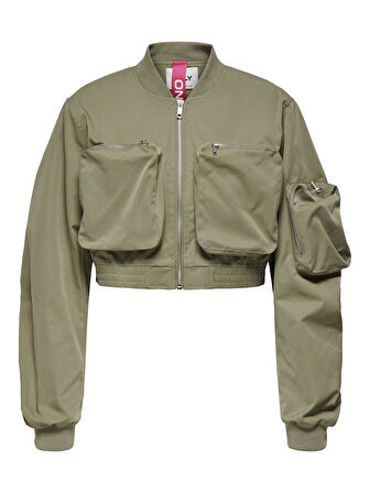 Only Saga Bomber Kadın Crop Ceket 15336303