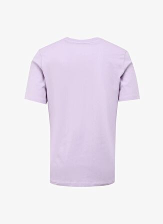 Jack & Jones Bisiklet Yaka Lila Erkek T-Shirt JORMAXIM TEE SS CREW NECK EXC