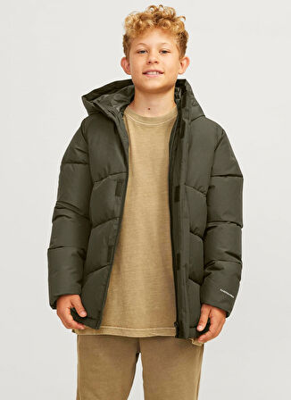 Jack & Jones Haki Erkek Çocuk Şişme Mont 12260052