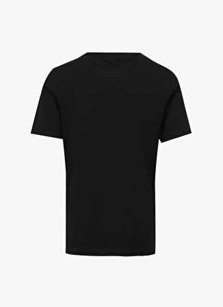 Jack & Jones Bisiklet Yaka Siyah Erkek T-Shirt JORMAXIM TEE SS CREW NECK EXC