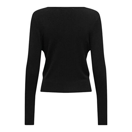 Kadın V Yaka Triko Kazak 15333990