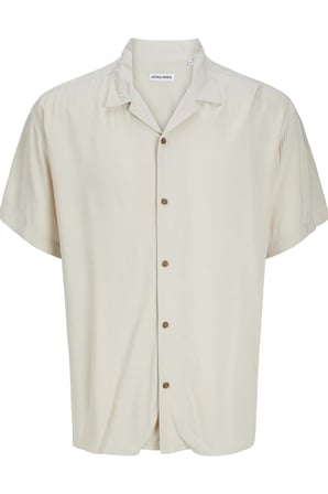 JJEJEFF SOLID RESORT SHIRT S/S SN 12268443