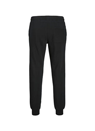 Jack & Jones Normal Siyah Erkek Eşofman Altı 12268878_JPSTGORDON VESTERBRO CUFFE