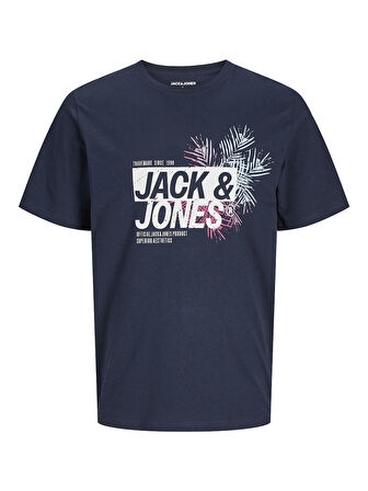 Jack & Jones Erkek Basic Tişört – %100 Pamuk, JJJAXON Modeli 