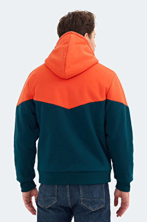 Jack & Jones 12269593 Erkek  Turuncu Sweatshirt