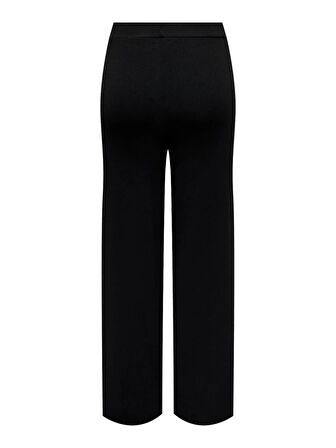 Only Kadın Siyah Lastikli Bel Rahat Pantolon - 15333120