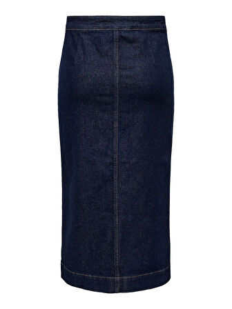 Only Onlmadison Hw Pencil Midi Kadın Denim Etek 15338921