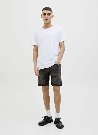 Jack & Jones Denim Şort, M, Siyah
